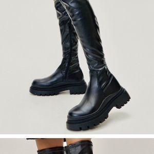 Bershka OTK Boots